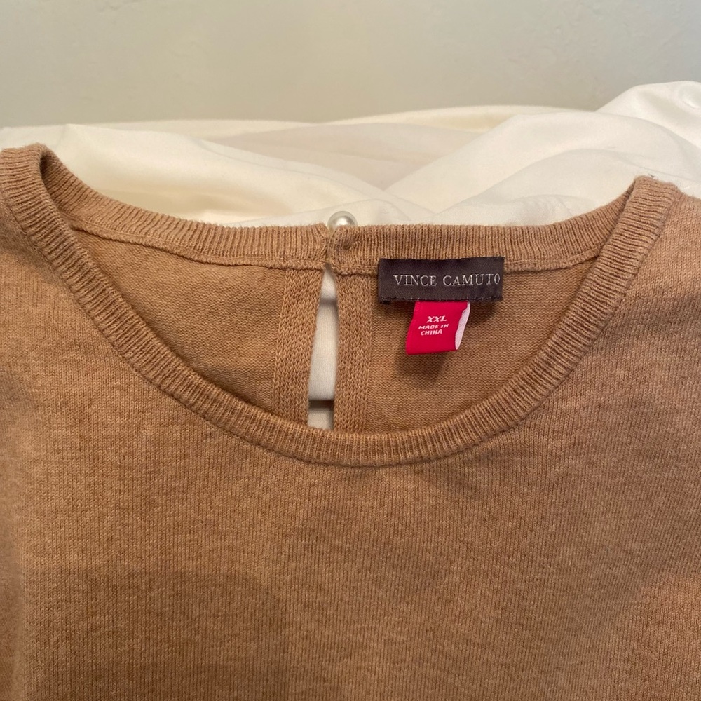 Vince Camuto Camel Knit Top - Picture 3 of 6